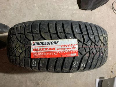 Лот: 16495773. Фото: 1. Bridgestone Spike-02 255/55 R19... Шины