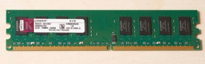 Лот: 5065760. Фото: 1. 2Gb Kingston DDR2. Оперативная память