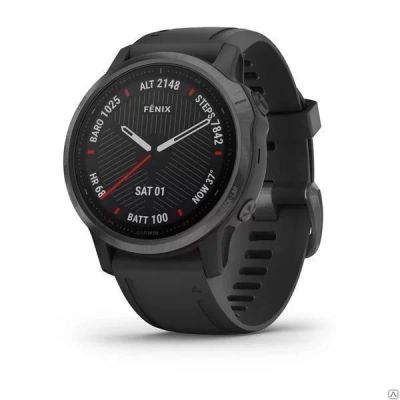 Лот: 15892991. Фото: 1. Смарт-часы Garmin Fenix 6s Sapphire... Смарт-часы, фитнес-браслеты, аксессуары