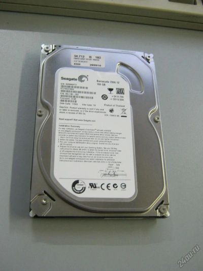 Лот: 5670647. Фото: 1. Жесткий диск 120Gb SATA Seagate... Жёсткие диски (HDD)