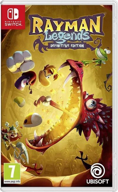 Лот: 11737911. Фото: 1. Rayman Legends Nintendo Switch. Игры для консолей