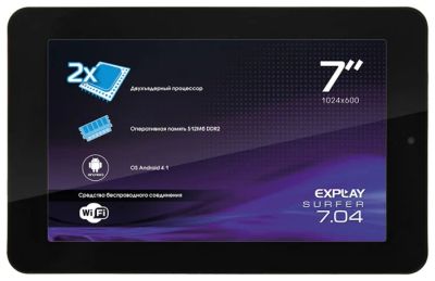 Лот: 3059482. Фото: 1. Планшет Explay Surfer 7.04 Amlogic... Планшеты