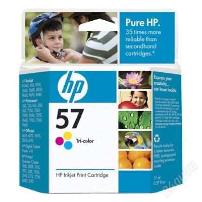 Лот: 769410. Фото: 1. Катридж HP C6657A №57. Картриджи, расходные материалы