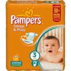 Лот: 4226067. Фото: 1. Подгузники Pampers Sleep & Play... Детская гигиена