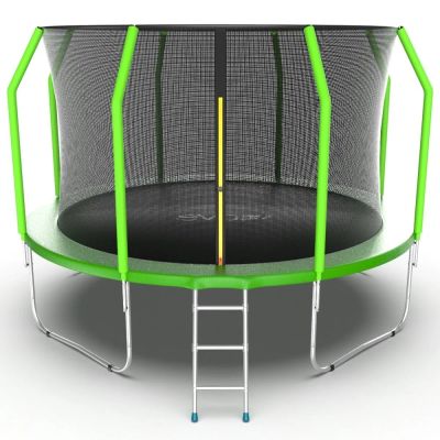 Лот: 15779238. Фото: 1. Батут EVO JUMP Cosmo 12ft (Green... Детские спортивные комплексы, батуты