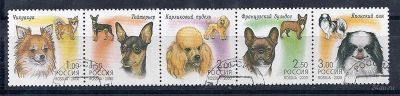 Лот: 1799376. Фото: 1. 2000 (605) декоративные собаки... Марки
