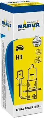 Лот: 24858139. Фото: 1. Лампы 12V H3 Range Power Blue... Оптика и освещение