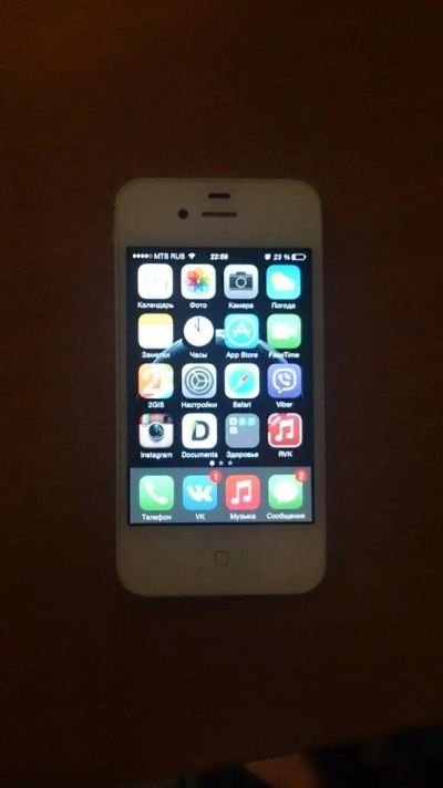 Лот: 5310223. Фото: 1. iphone 4s 16 gb белый. Смартфоны