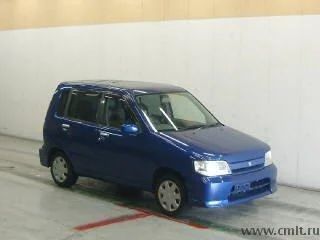 Лот: 7006588. Фото: 1. Nissan cube 2001 года Синий. Автомобили