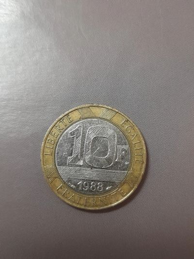 Лот: 19071275. Фото: 1. Монета 10f. Европа