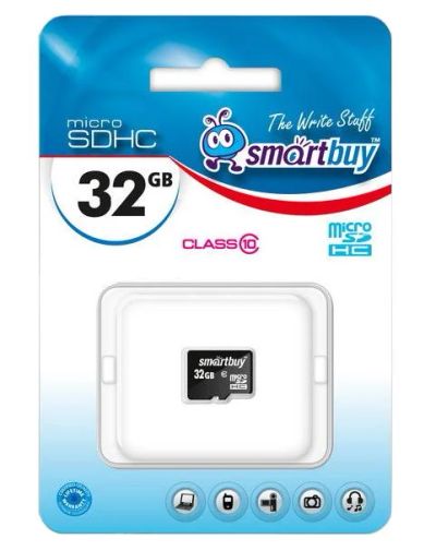 Лот: 4129133. Фото: 1. Карта памяти Smartbuy microSD... Карты памяти