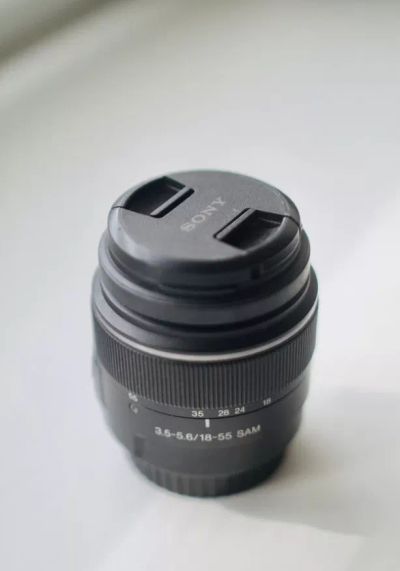 Лот: 25622087. Фото: 1. Объектив Sony SAL1855 на байонет... Объективы