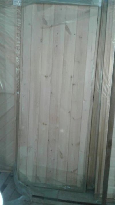 Лот: 8249112. Фото: 1. Дверь / деревянная / для бани... Двери межкомнатные