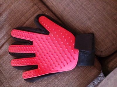 Лот: 15239584. Фото: 1. Для собак и кошек перчатка для... Другое (животные и уход)