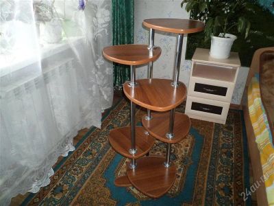 Лот: 1685075. Фото: 1. полка 6-ти ярусная. Стойки и тумбы для аппаратуры