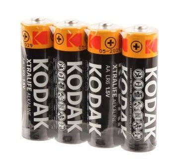 Лот: 21093799. Фото: 1. Батарейка Kodak Xtralife Alkaline... Батарейки, аккумуляторы, элементы питания