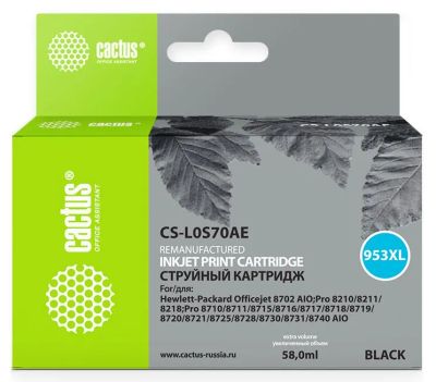 Лот: 24949667. Фото: 1. Картридж_струйный Cactus CS-L0S70AE... Картриджи, расходные материалы