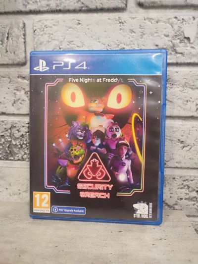 Лот: 25591032. Фото: 1. Диск fnaf security breach ps4. Игры для консолей