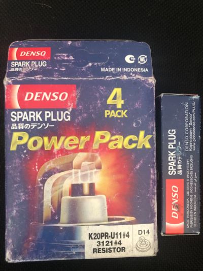 Лот: 22560322. Фото: 1. Свеча зажигания DENSO K20PR-U11... Двигатель и элементы двигателя