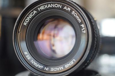 Лот: 3239358. Фото: 1. Konica Hexanon AR 50 mm f/ 1.7... Объективы