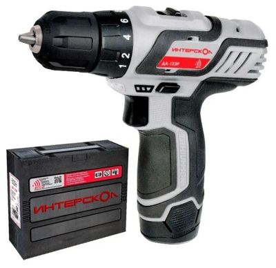 Лот: 18196953. Фото: 1. Дрель-шуруповерт Интерскол ДА-12ЭР... Электроинструмент