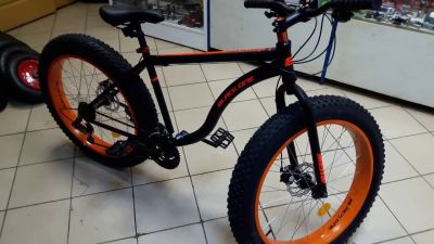 Лот: 15397037. Фото: 1. Велосипед FATBiKE Black One Monster... Велосипеды