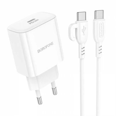 Лот: 25725546. Фото: 1. Зарядное сетевое Usb C (20W, PD... Зарядные устройства, блоки питания, адаптеры сетевые для смартфонов