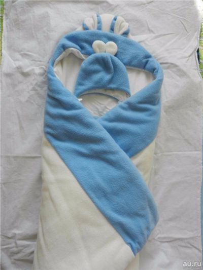 Лот: 8307270. Фото: 1. Комплект на выписку "Зайка" (демисезонный... Комплекты, конверты на выписку