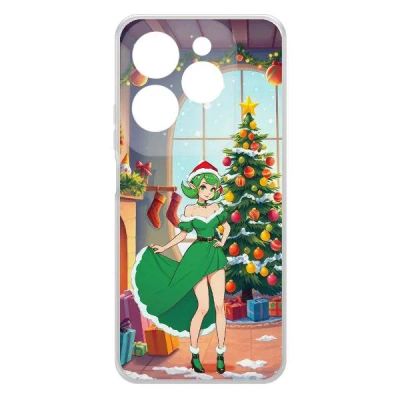 Лот: 25044525. Фото: 1. Чехол Krutoff Clear Case "Аниме... Чехлы, бамперы