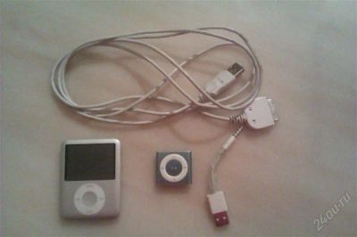 Лот: 2422564. Фото: 1. Apple ipod shuffle 4g 2gb Теги... Плееры