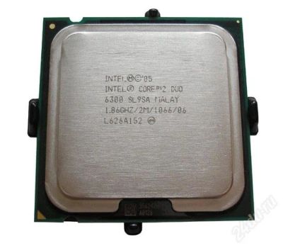 Лот: 899459. Фото: 1. Intel Core 2 Duo E6300 Allendale... Процессоры