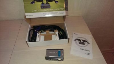 Лот: 4940852. Фото: 1. Продам KVM переключатель D-Link... Другое (компьютеры, оргтехника, канцтовары)