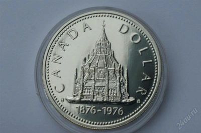 Лот: 1055465. Фото: 1. доллар 1976 г. канада библиотека... Америка