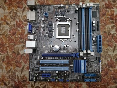 Лот: 16944208. Фото: 1. Материнская плата 1155 Asus P8H61M2... Материнские платы