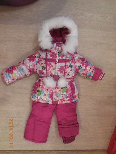 Лот: 4514443. Фото: 1. Новый Зимний костюм kiko р. 86. Верхняя одежда