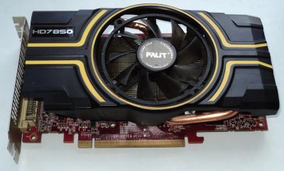 Лот: 7007855. Фото: 1. AMD Radeon HD7850. Видеокарты