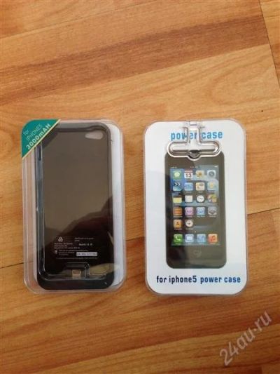 Лот: 2626718. Фото: 1. Чехол аккумулятор для iPhone 5... Аккумуляторы