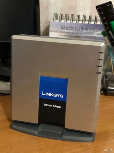 Лот: 18171410. Фото: 1. Адаптер для VoIP-телефонии Linksys... WiFi, Bluetooth адаптеры