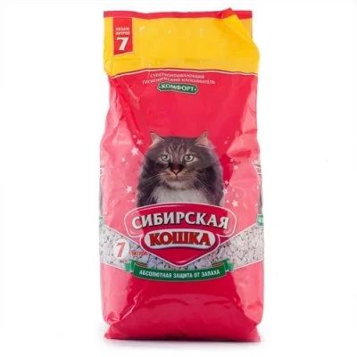 Лот: 14009863. Фото: 1. Наполнитель Сибирская Кошка комфорт... Миски, лотки, наполнители