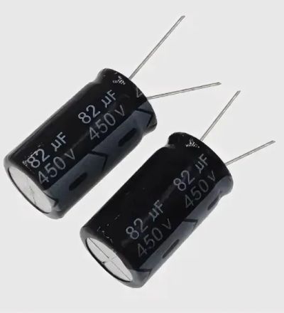 Лот: 23495493. Фото: 1. конденсатор 82мкф 450в (g11). Конденсаторы