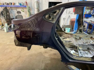 Лот: 21703484. Фото: 1. крыло Hyundai Elantra HD. Двигатель и элементы двигателя
