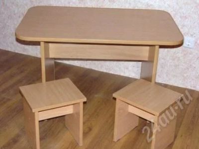 Лот: 245285. Фото: 1. Детские столики с табуретками... Красноярск