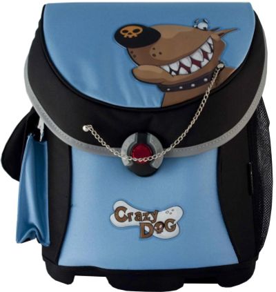 Лот: 4394030. Фото: 1. Ранец школьный, CRAZY DOG, 43х30х15см... Рюкзаки