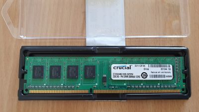 Лот: 21845573. Фото: 1. Crucial DDR3 2Gb 1600Mhz PC-12800. Оперативная память