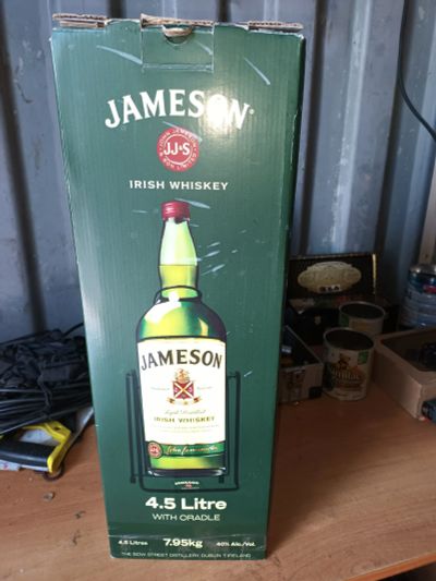 Лот: 19849745. Фото: 1. Бутылка от виски Jameson 4,5 литра... Тара, измерительные приборы и сопутствующие товары