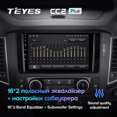Лот: 21427608. Фото: 1. Штатная магнитола Teyes CC2 Plus... Автомагнитолы