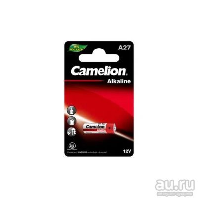 Лот: 17966092. Фото: 1. Батарейка Camelion A27 12V 15800. Батарейки, аккумуляторы, элементы питания