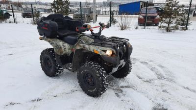 Лот: 17353429. Фото: 1. Квадроцикл Yamaha Grizzly 700... Снегоходы, квадроциклы