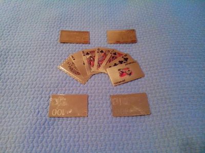 Лот: 7034007. Фото: 1. Игральные карты gold euro. Настольные игры, карты