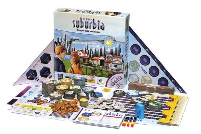 Лот: 8991303. Фото: 1. Субурбия Suburbia. В отличном... Настольные игры, карты
